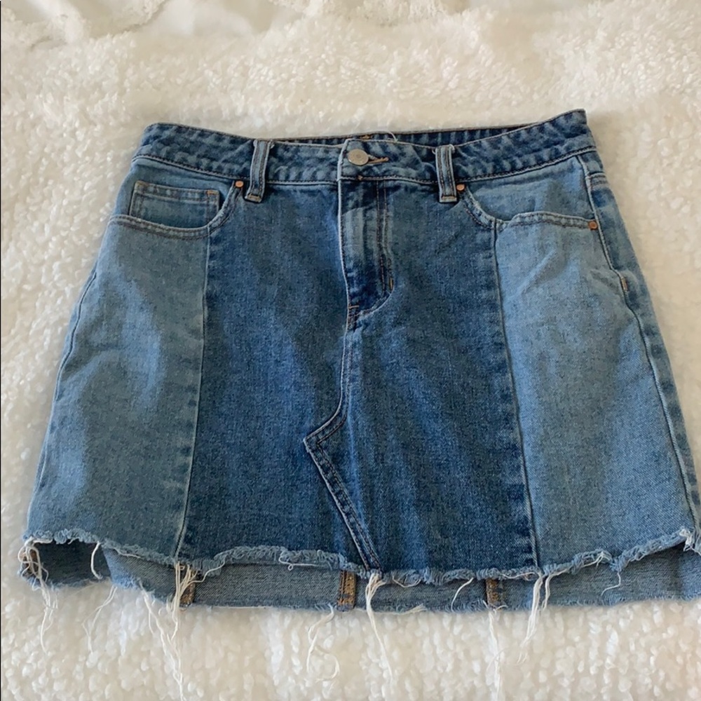 Jean skirt